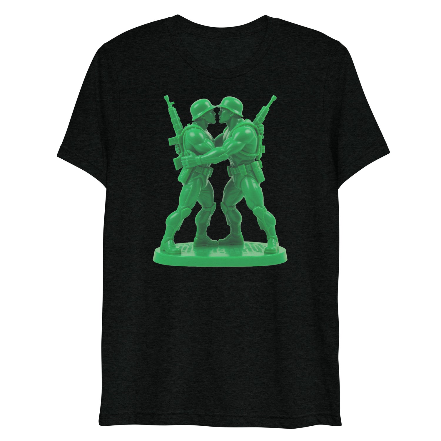 Little Green Men (Triblend)-Triblend T-Shirt-Swish Embassy