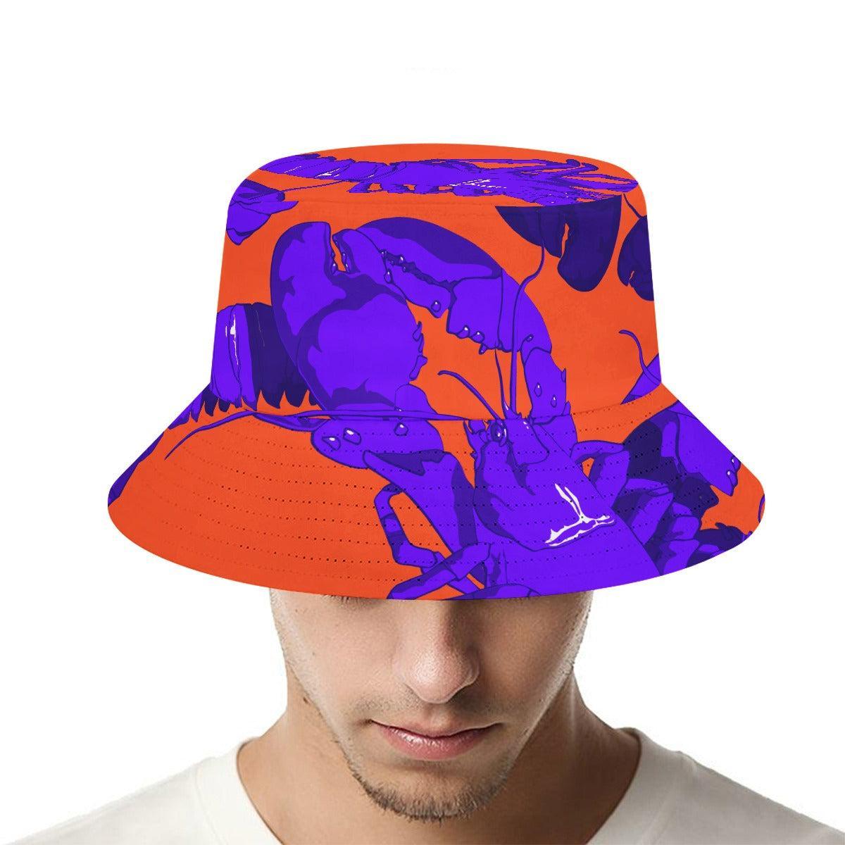 Lobster (Allover Bucket Hat)-Allover Bucket Hat-Swish Embassy