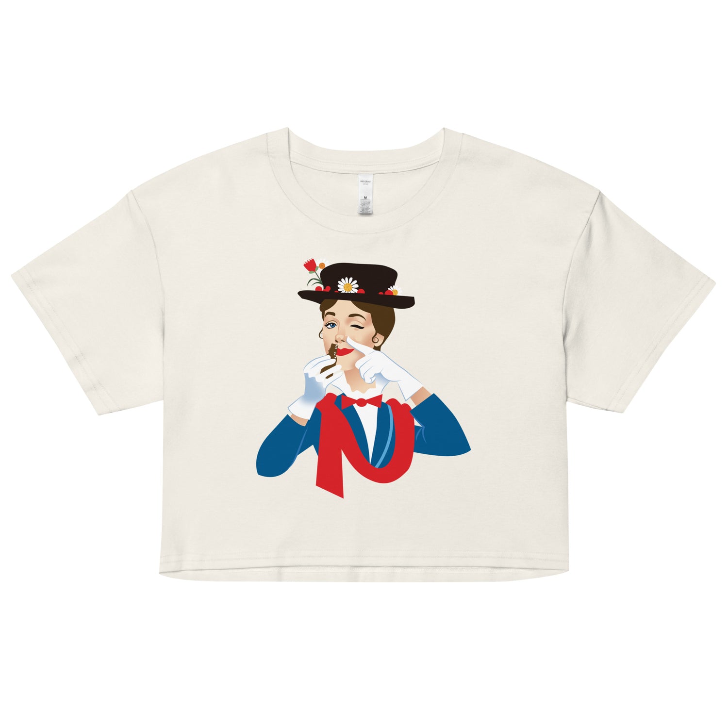 Mary Poppers (Crop Top)-Crop Top-Swish Embassy