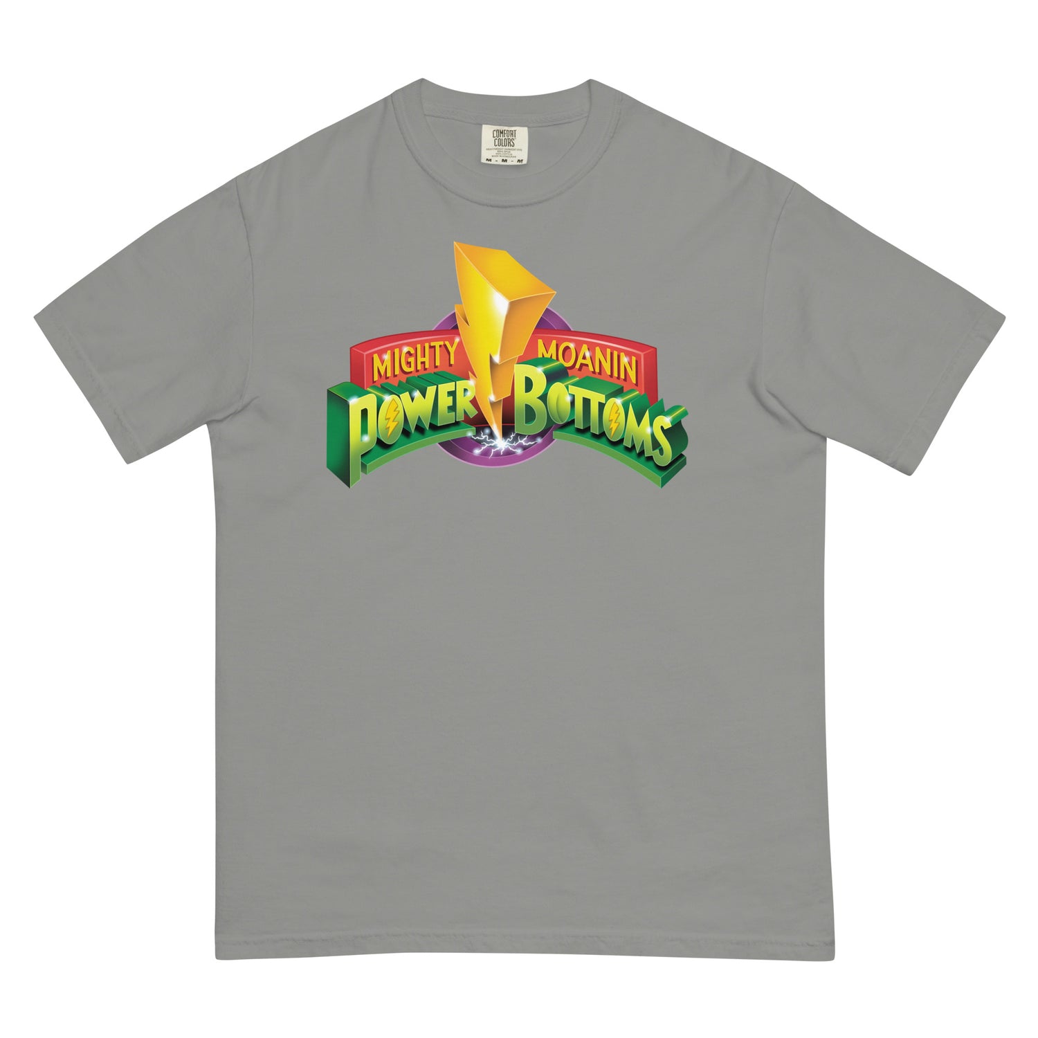 Mighty Moanin' Power Bottoms (Boxy Tee)-Boxy T-Shirt-Swish Embassy