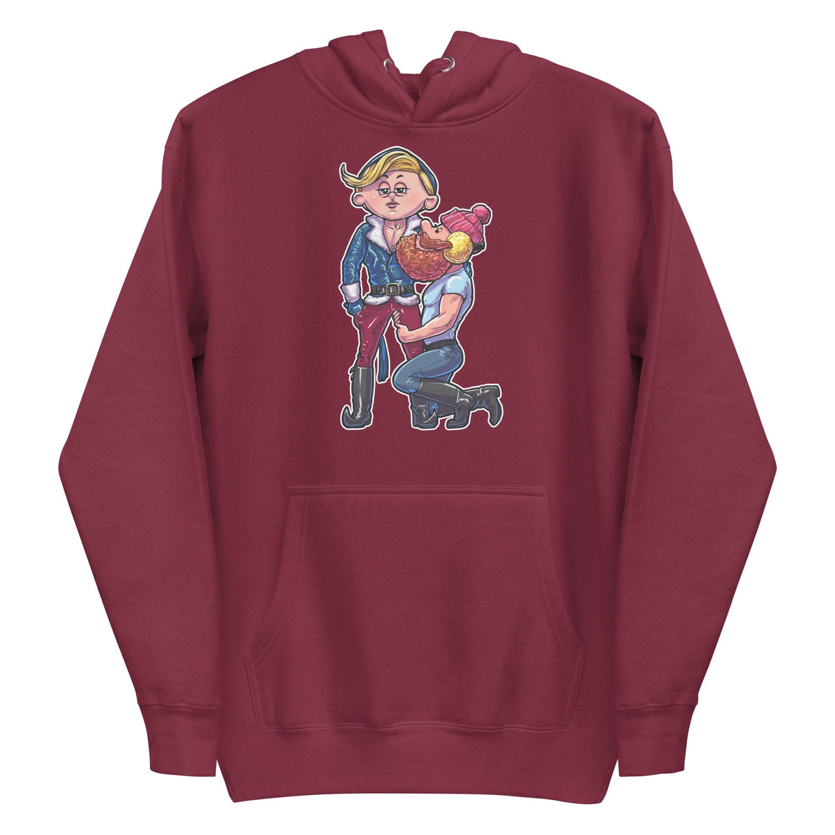 North Pole's Top Elf (Hoodie)-Christmas Hoodies-Swish Embassy