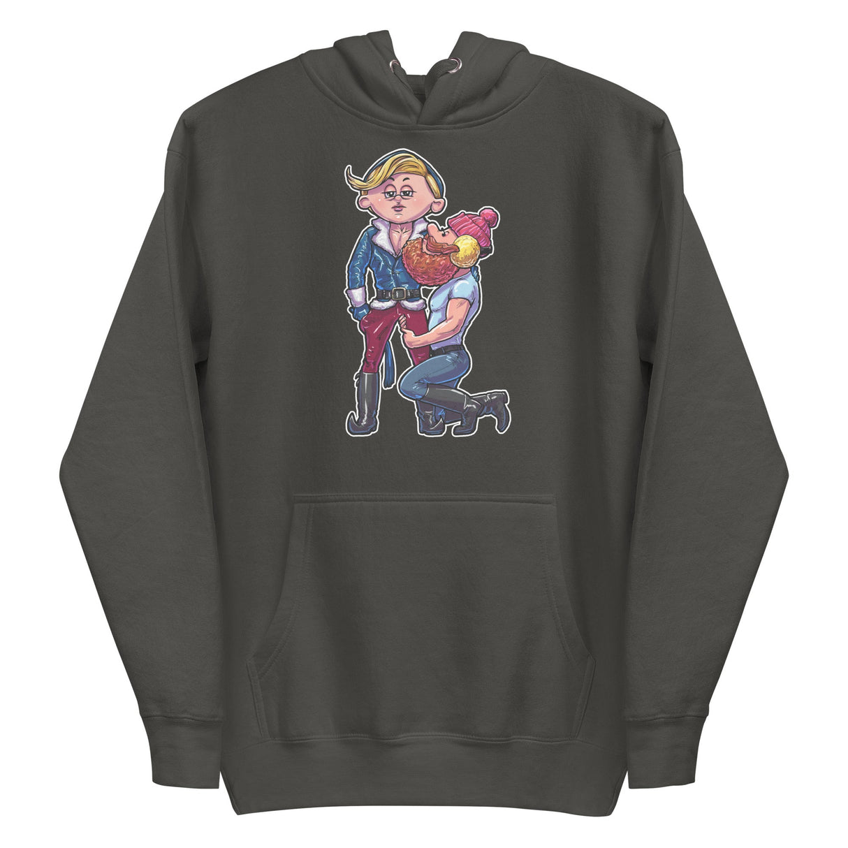 North Pole's Top Elf (Hoodie)-Christmas Hoodies-Swish Embassy