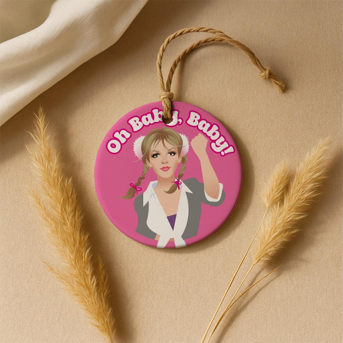 Oh Baby (Ceramic Holiday Keepsake)-Ceramic Holiday Keepsake-Swish Embassy