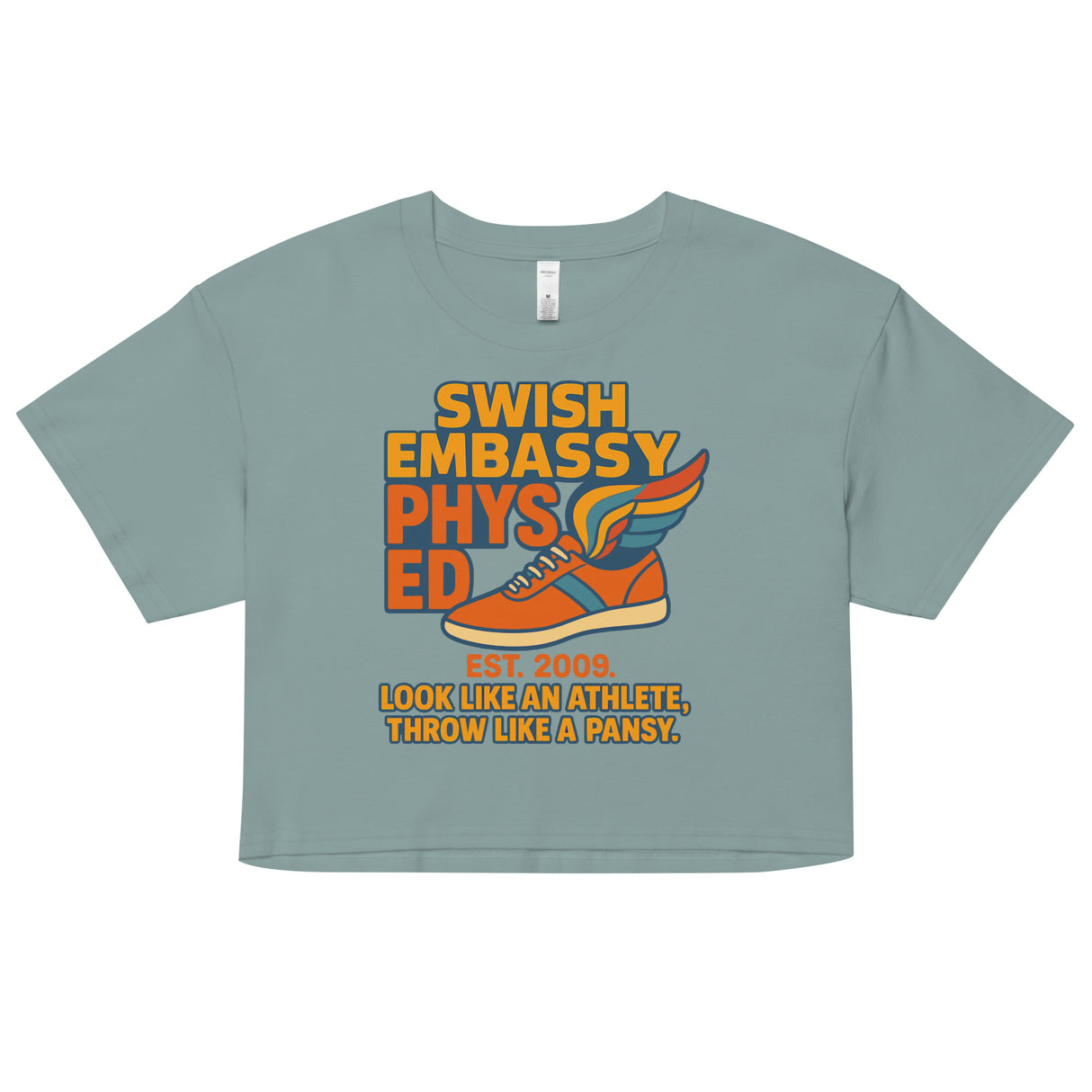 Phys Ed (Crop Top)-Crop Top-Swish Embassy