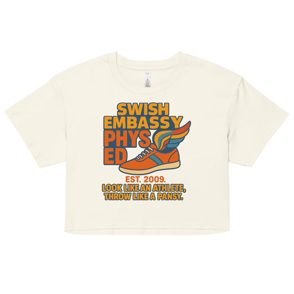 Phys Ed (Crop Top)-Crop Top-Swish Embassy