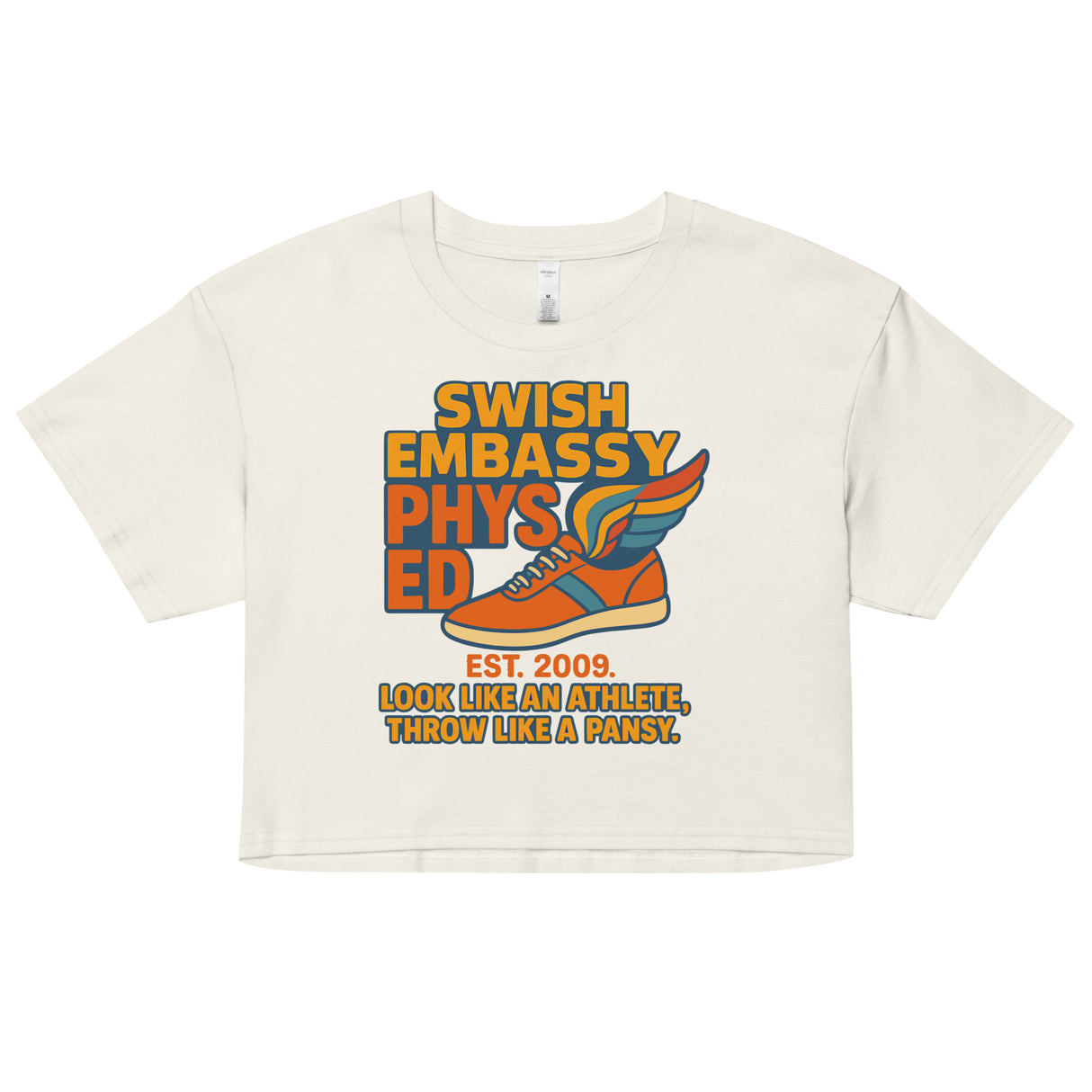 Phys Ed (Crop Top)-Crop Top-Swish Embassy