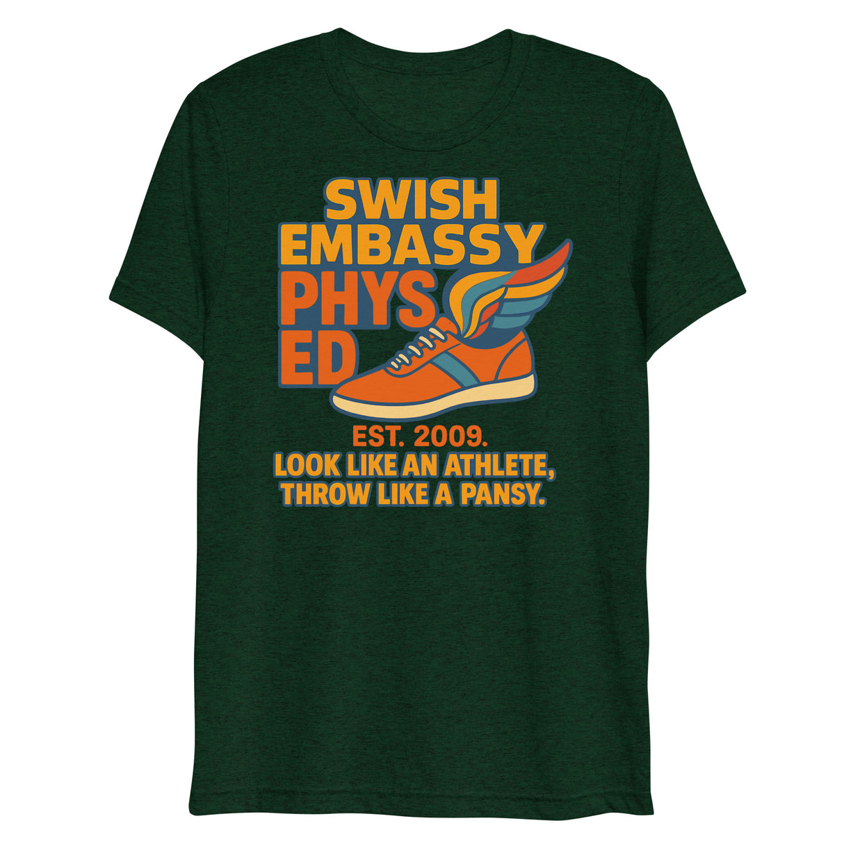 Phys Ed (Triblend)-Triblend T-Shirt-Swish Embassy