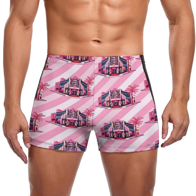 Pink Pony Club (Square Cut Trunks)-Square Cut Trunks-Swish Embassy