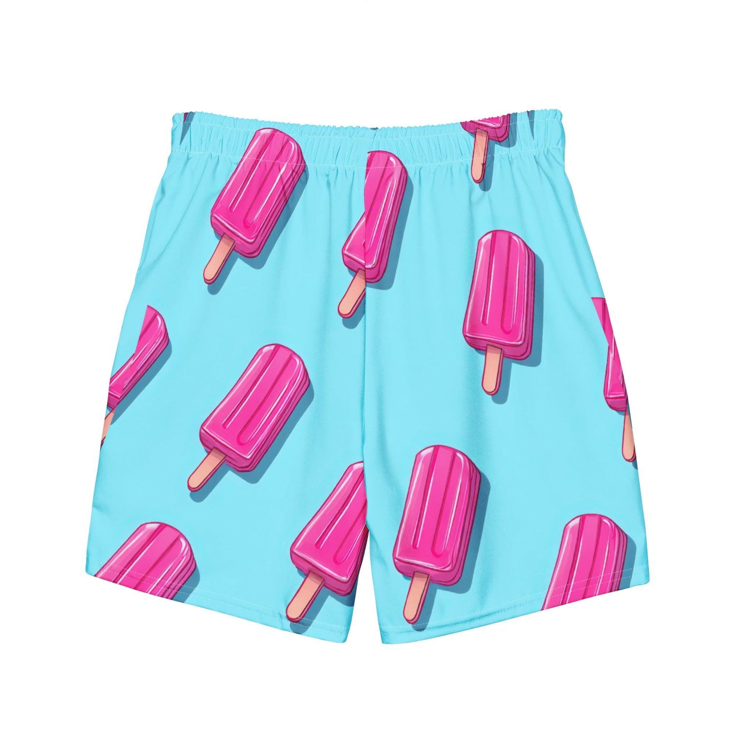 Pink Popsicle (Swim Trunks)-Swim Trunks-Swish Embassy