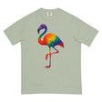 Pride Flamingo (Boxy Tee)-Boxy T-Shirt-Swish Embassy