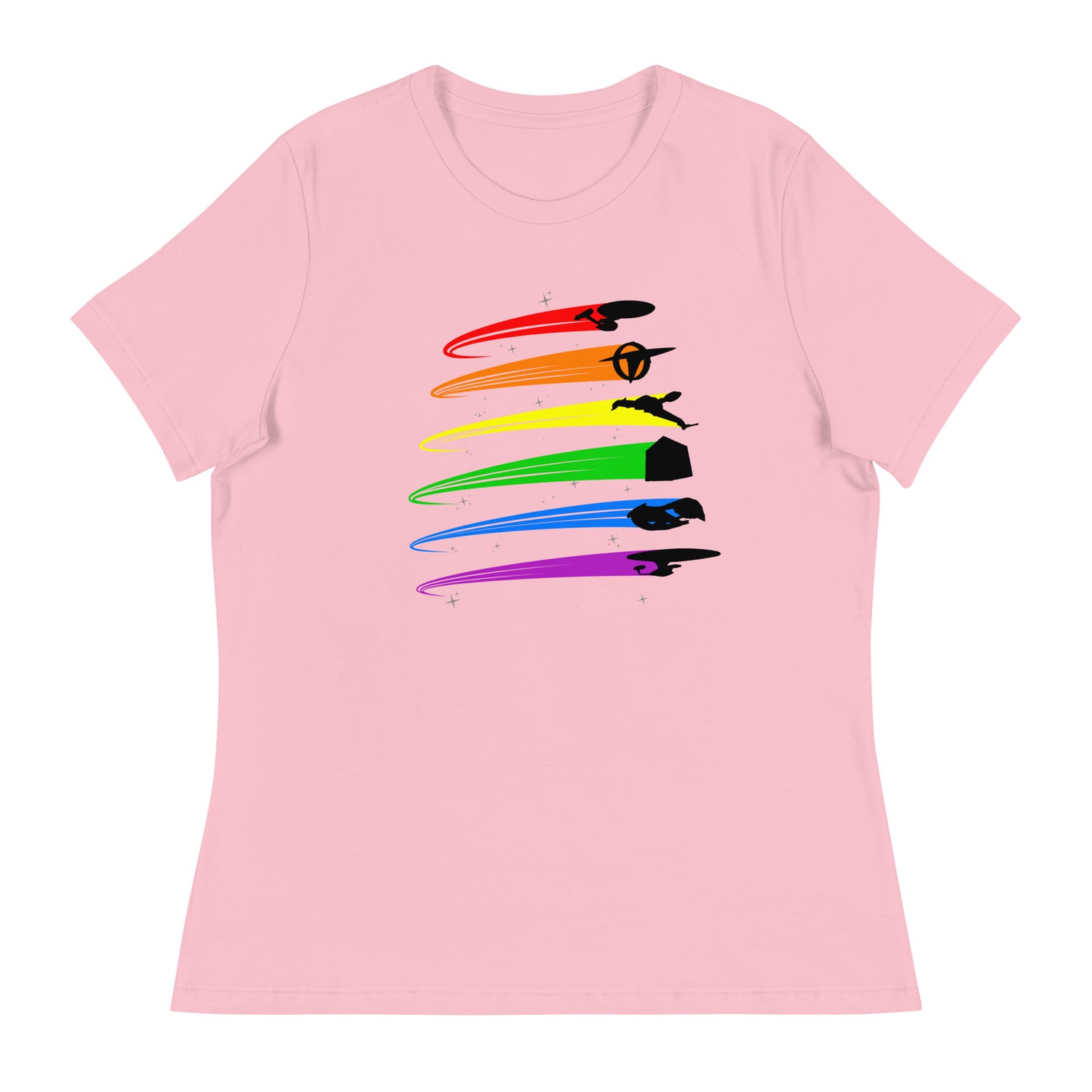 Pride Fleet (Women's Relaxed T-Shirt)-Women's T-Shirts-Swish Embassy