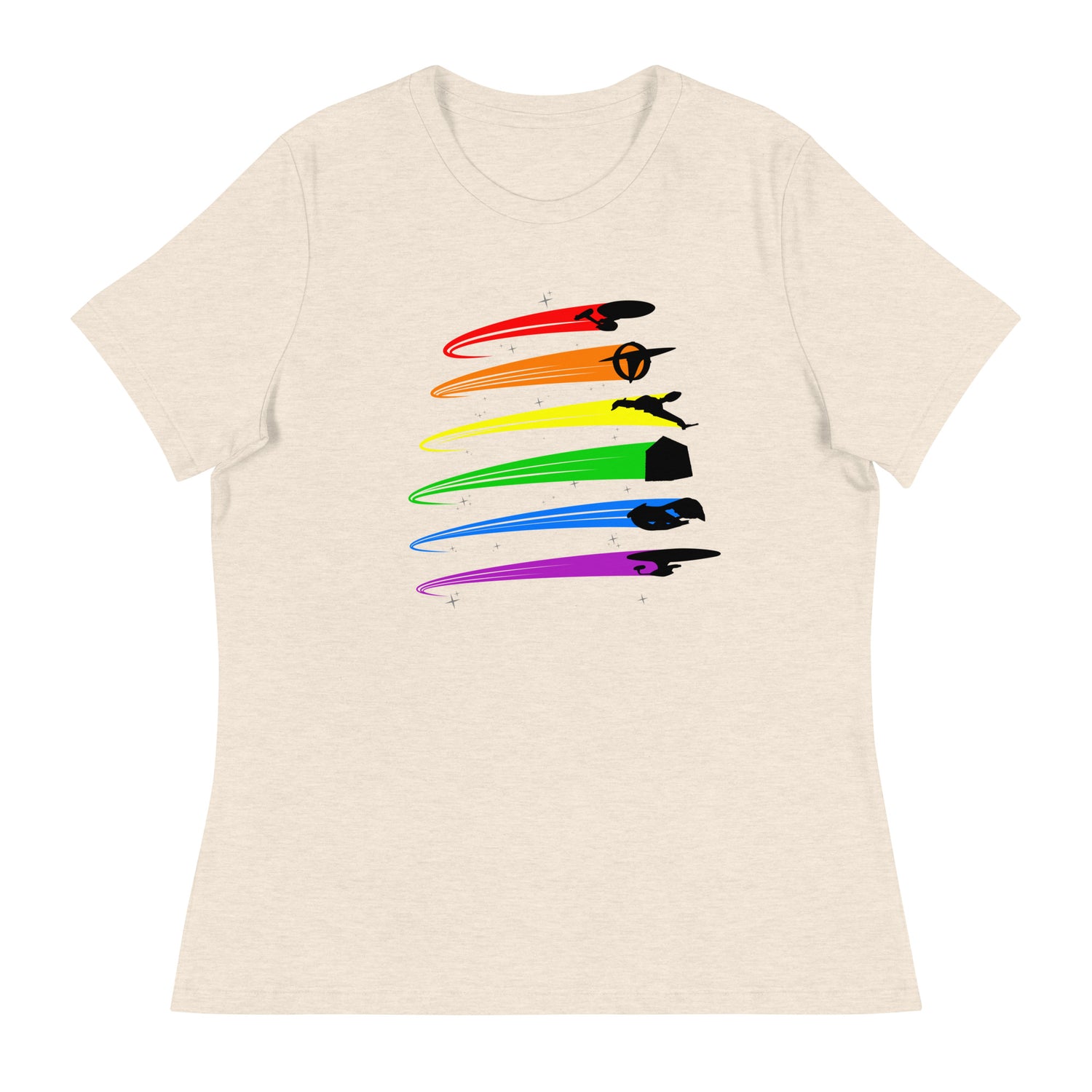 Pride Fleet (Women's Relaxed T-Shirt)-Women's T-Shirts-Swish Embassy