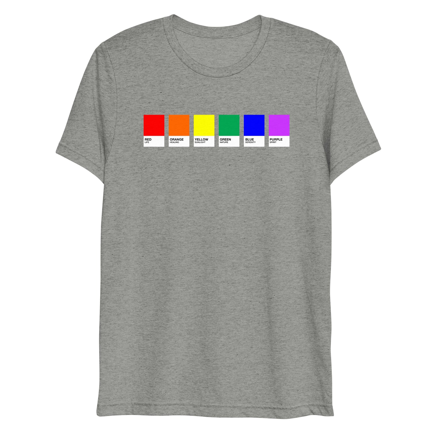 Pride Swatches (Triblend)-Triblend T-Shirt-Swish Embassy