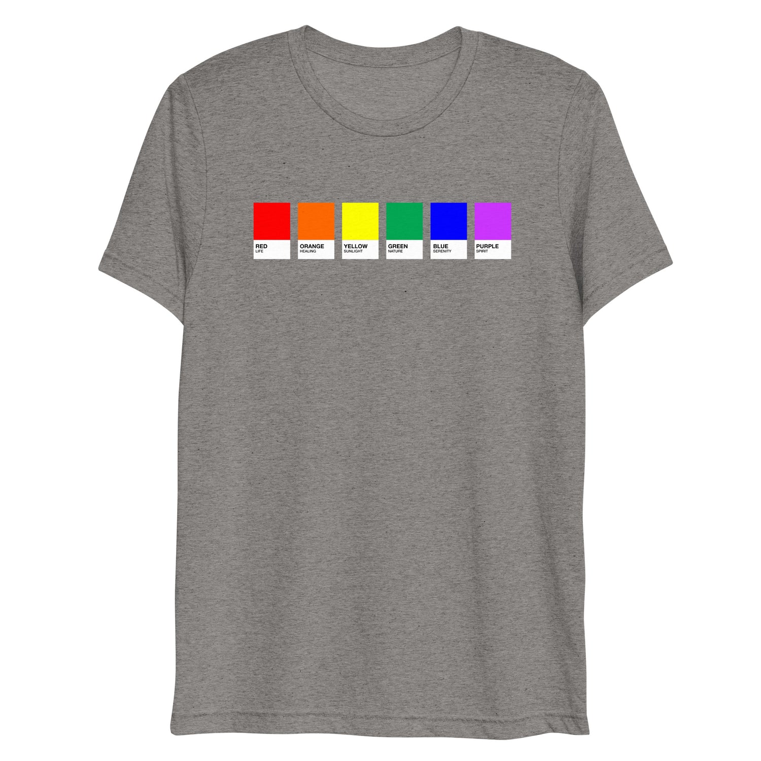 Pride Swatches (Triblend)-Triblend T-Shirt-Swish Embassy