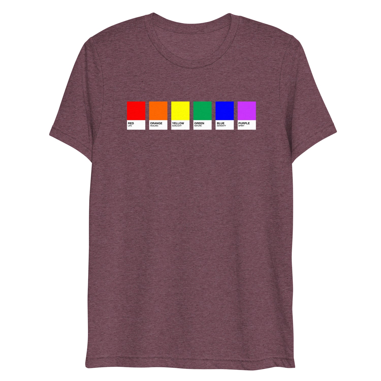 Pride Swatches (Triblend)-Triblend T-Shirt-Swish Embassy