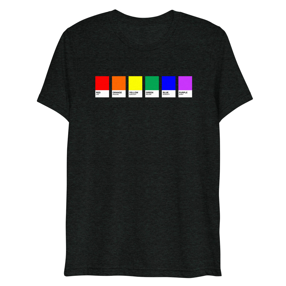 Pride Swatches (Triblend)-Triblend T-Shirt-Swish Embassy
