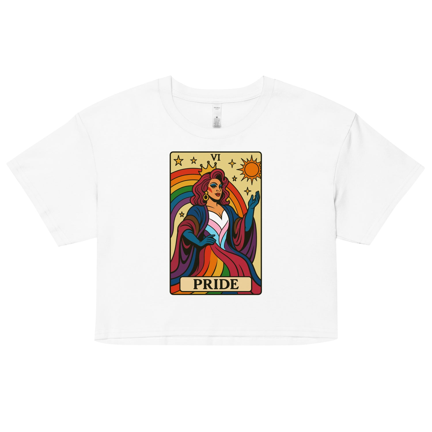 Pride Tarot (Crop Top)-Crop Top-Swish Embassy