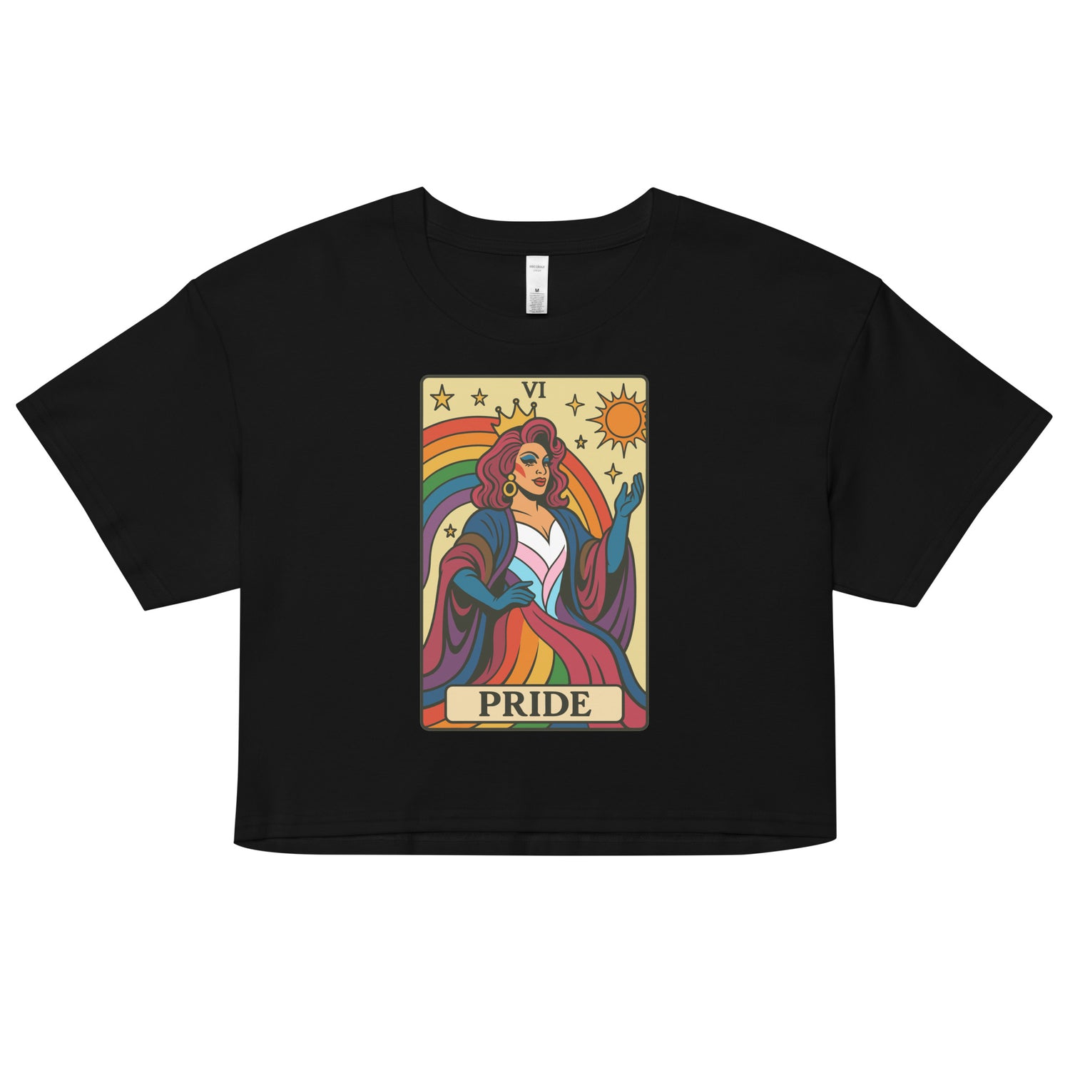Pride Tarot (Crop Top)-Crop Top-Swish Embassy