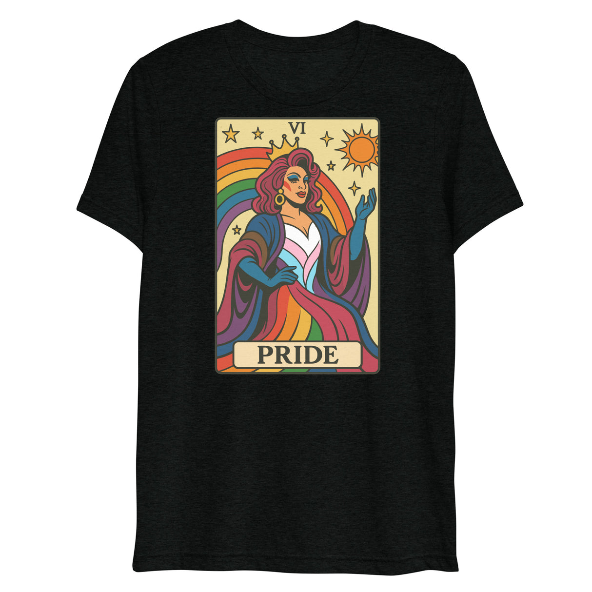 Pride Tarot (Triblend)-Triblend T-Shirt-Swish Embassy