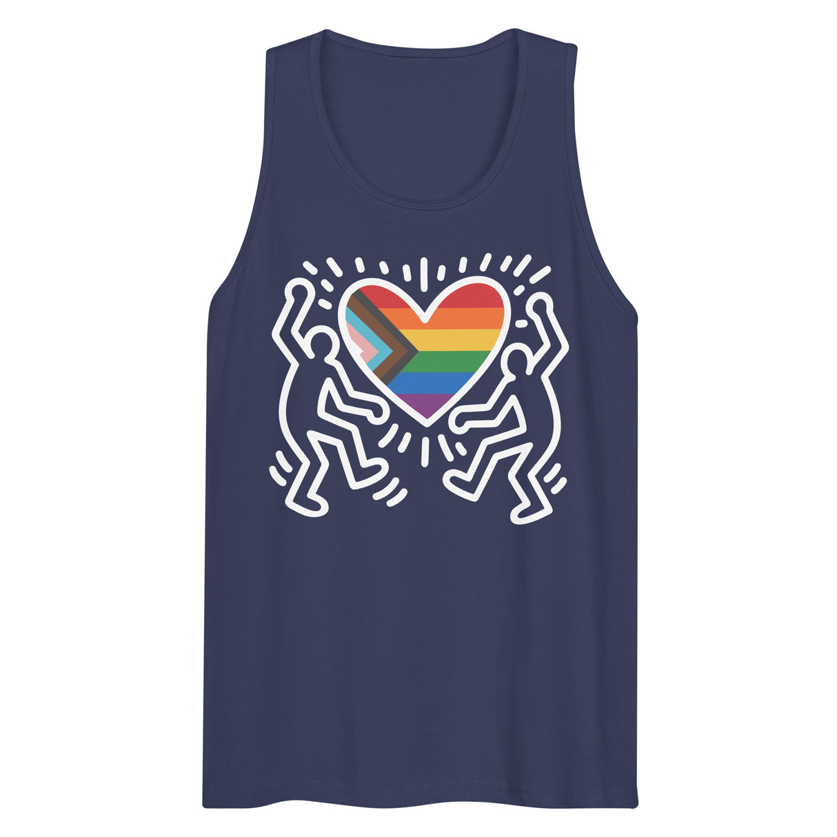 Progress Pride Figures (Tank Top)-Tank Top-Swish Embassy
