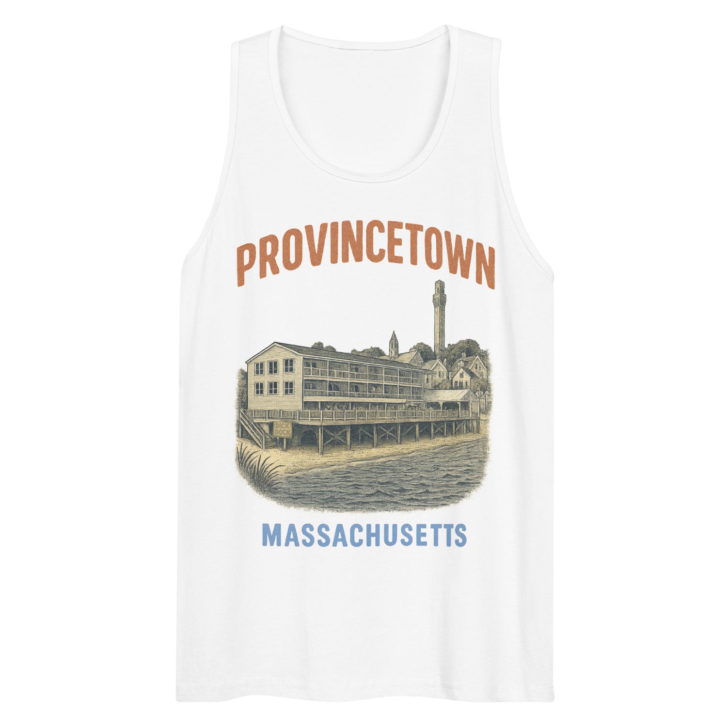 Provincetown Seaside (Tank Top)-Tank Top (Staging)-Swish Embassy
