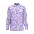 Purple Glory (Cotton Long Sleeve Shirt)-Cotton Long Sleeve Button Shirt-Swish Embassy