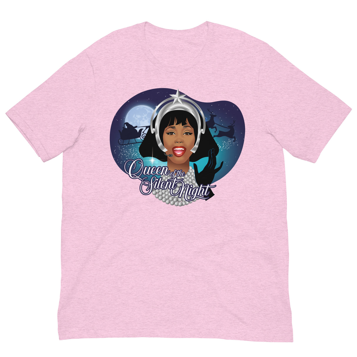 Queen of the Silent Night-T-Shirts-Swish Embassy