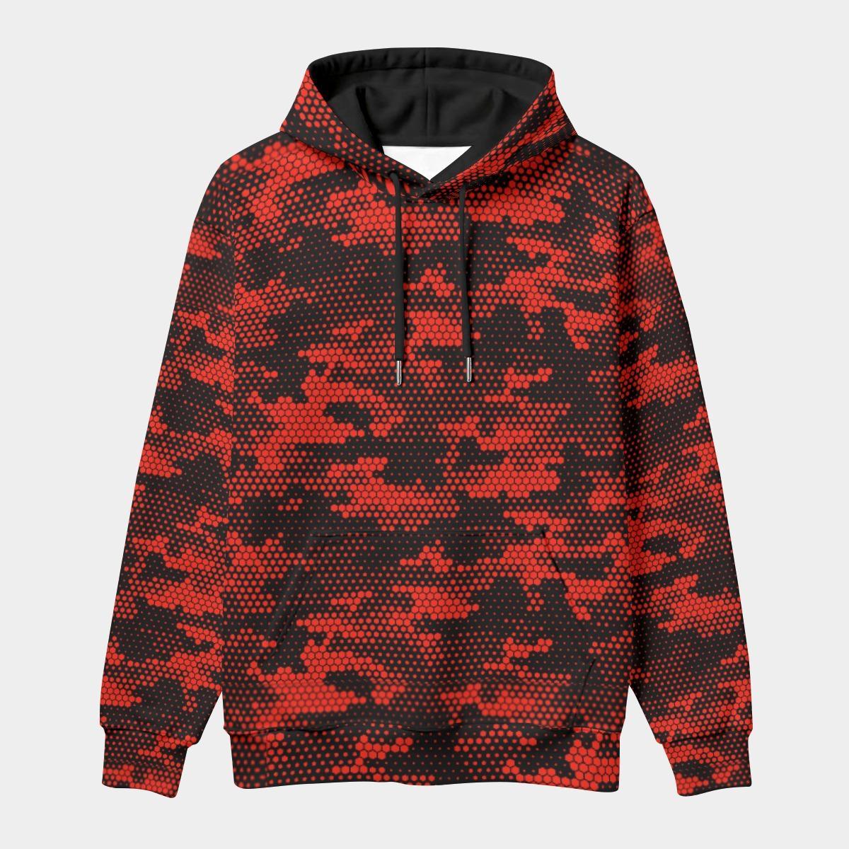 Red Camo (AOP Hoodie)-AOP Hoodie-Swish Embassy