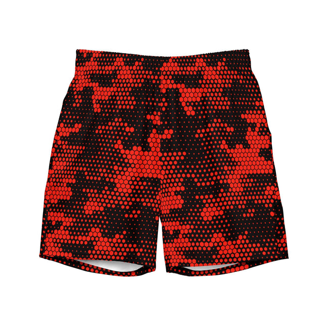 Red Camo (Swim Trunks)-Swim Trunks-Swish Embassy