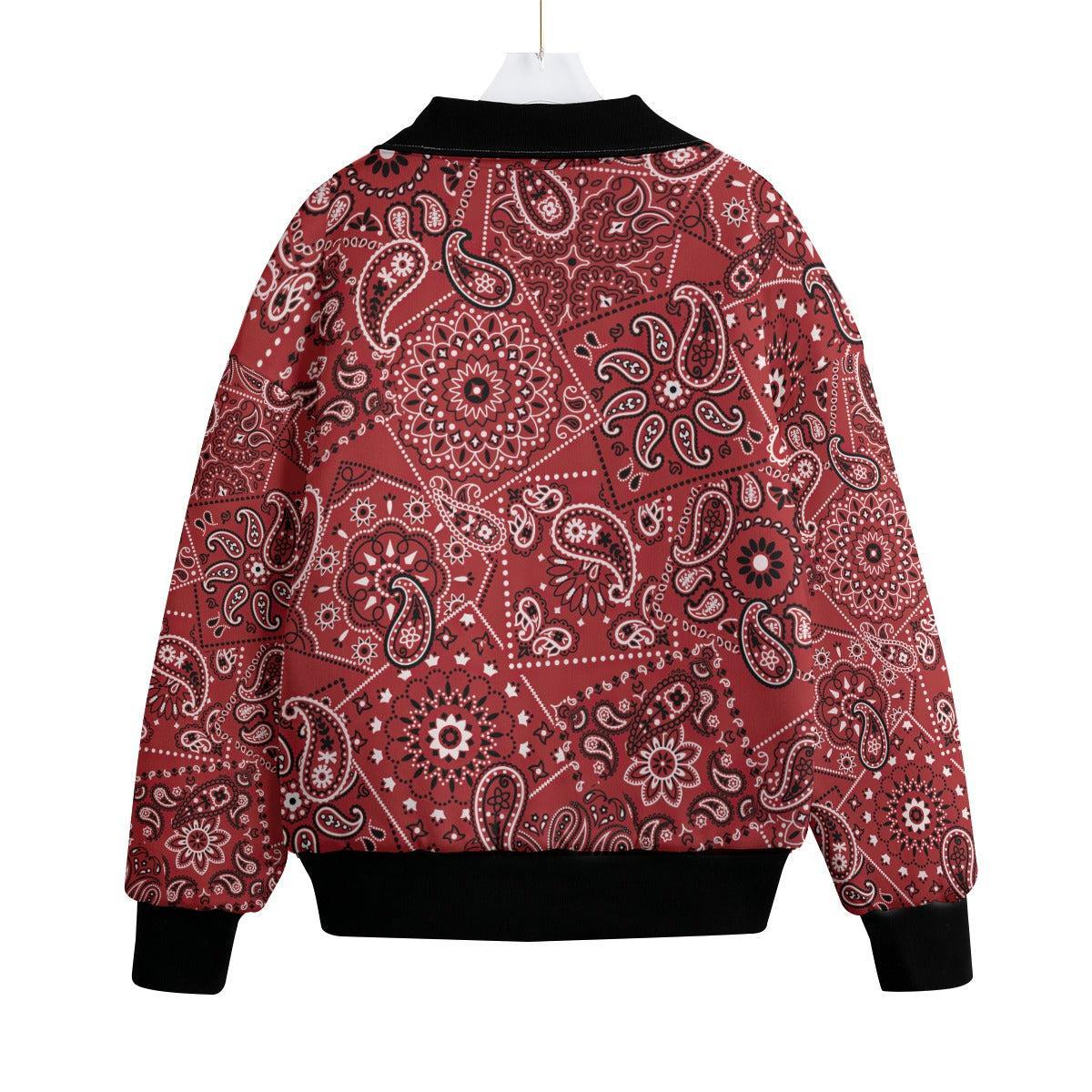 Red Hanky (Fleece Jacket)-Fleece Jacket-Swish Embassy