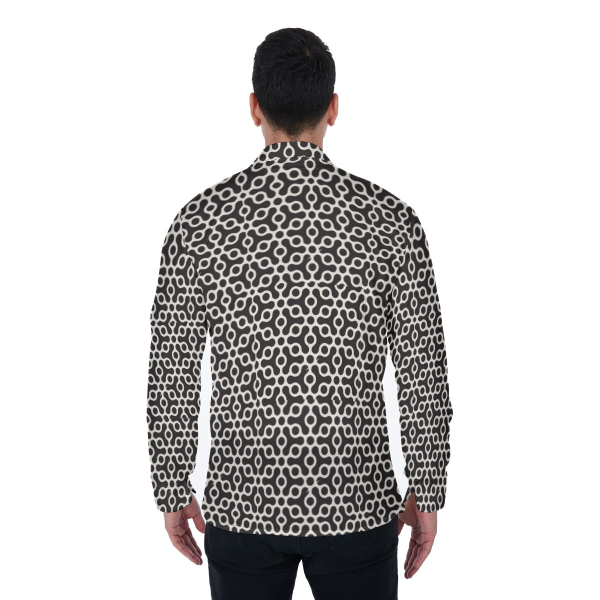 Resistance is Floral (Long Sleeve Button Shirt)-Long Sleeve Button Shirts-Swish Embassy