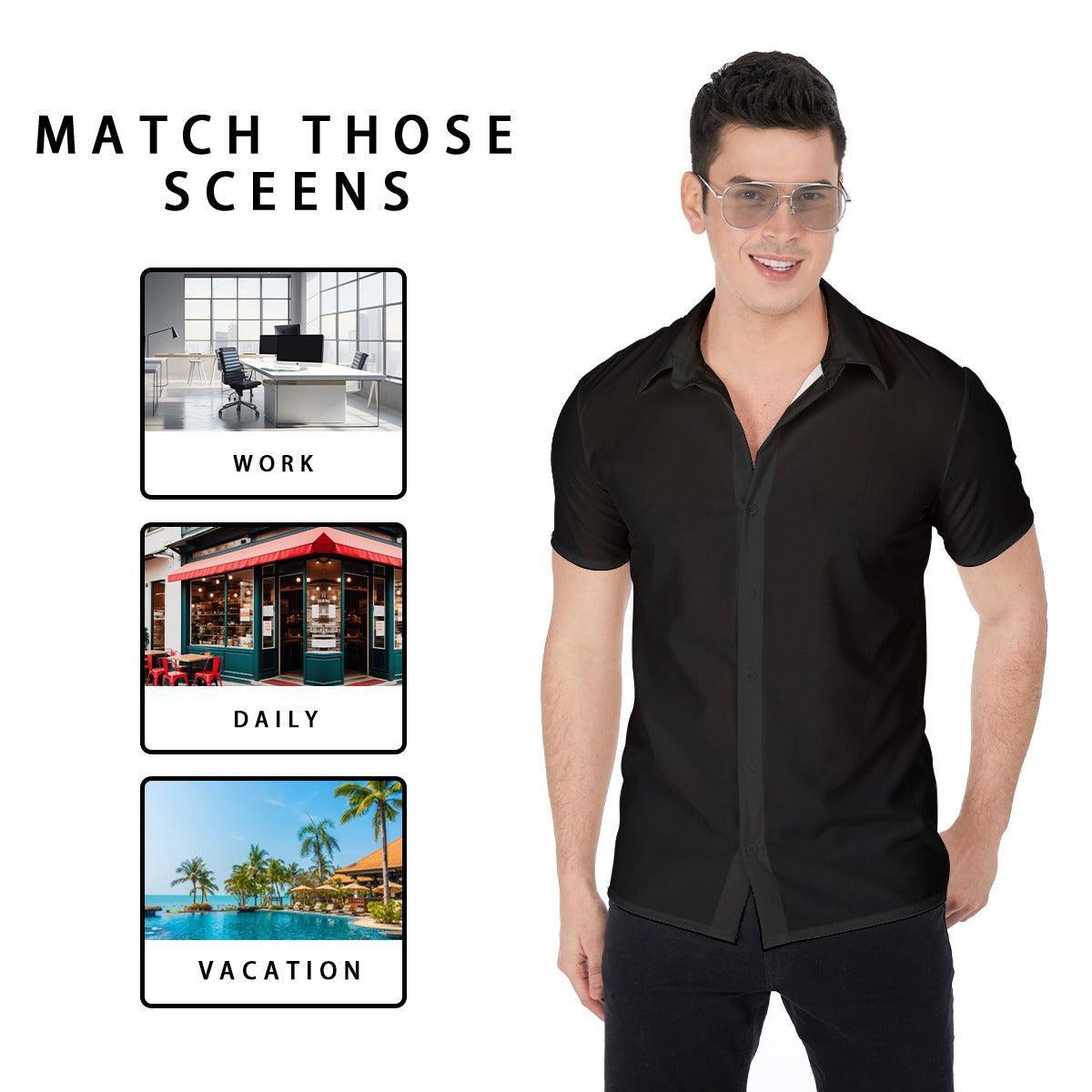 So Raven (Button Shirt)-Button Shirt-Swish Embassy