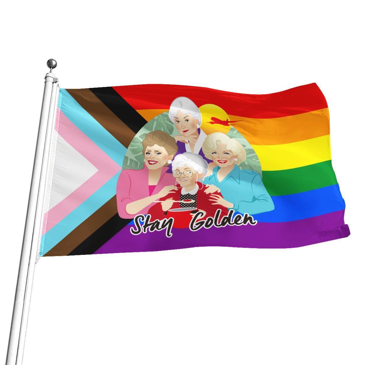 Stay Golden Pride (Flag)-Flag-Swish Embassy