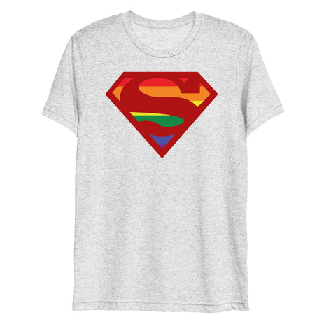 Super Gay (Triblend)-Triblend T-Shirt-Swish Embassy