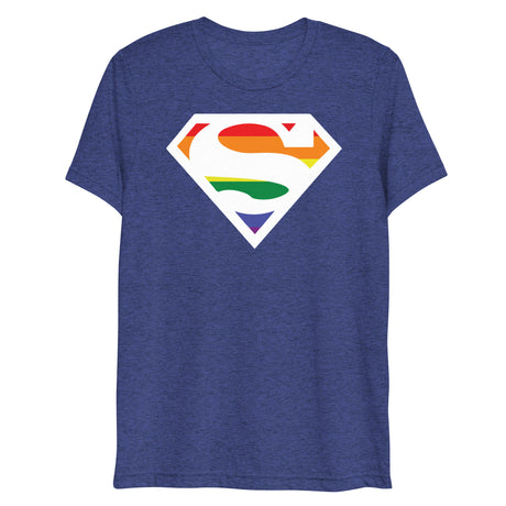 Super Gay (Triblend)-Triblend T-Shirt-Swish Embassy