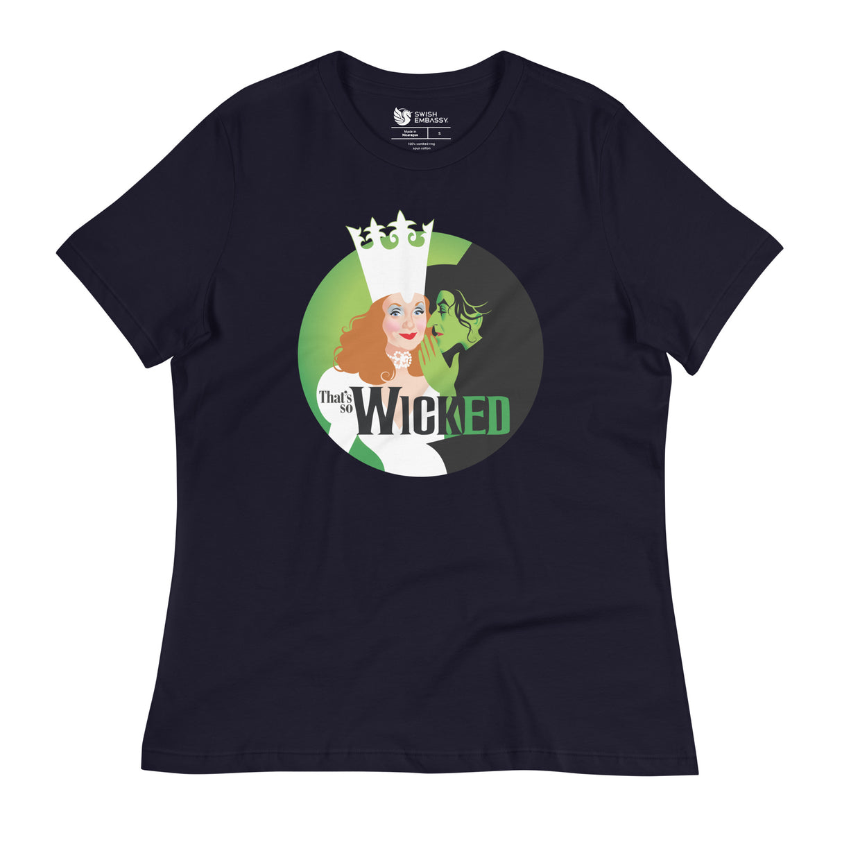 That's So Wicked (Women's Relaxed T-Shirt)-Women's T-Shirts-Swish Embassy