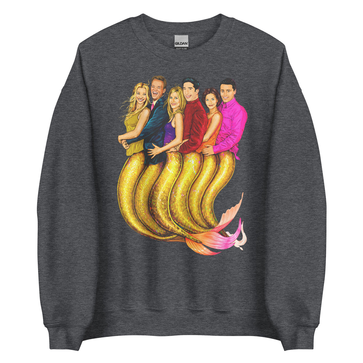 The One Where They're Mermaids (Sweatshirt)-Sweatshirt-Swish Embassy