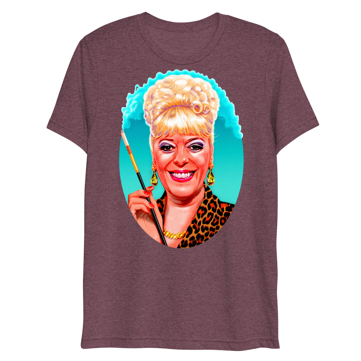 The Queen of The Street (Triblend)-Triblend T-Shirt-Swish Embassy