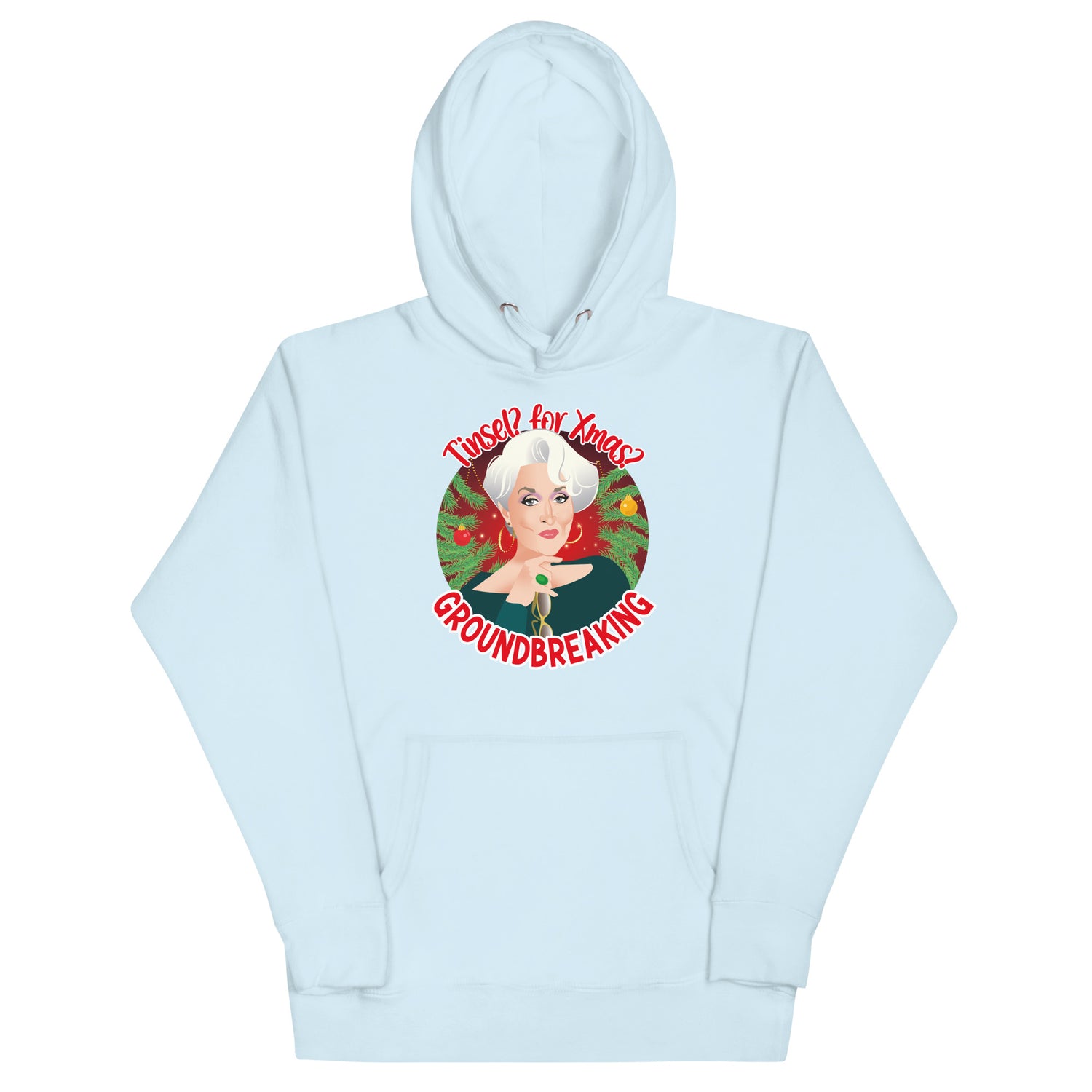 Tinsel for Xmas? Groundbreaking (Hoodie)-Hoodie-Swish Embassy