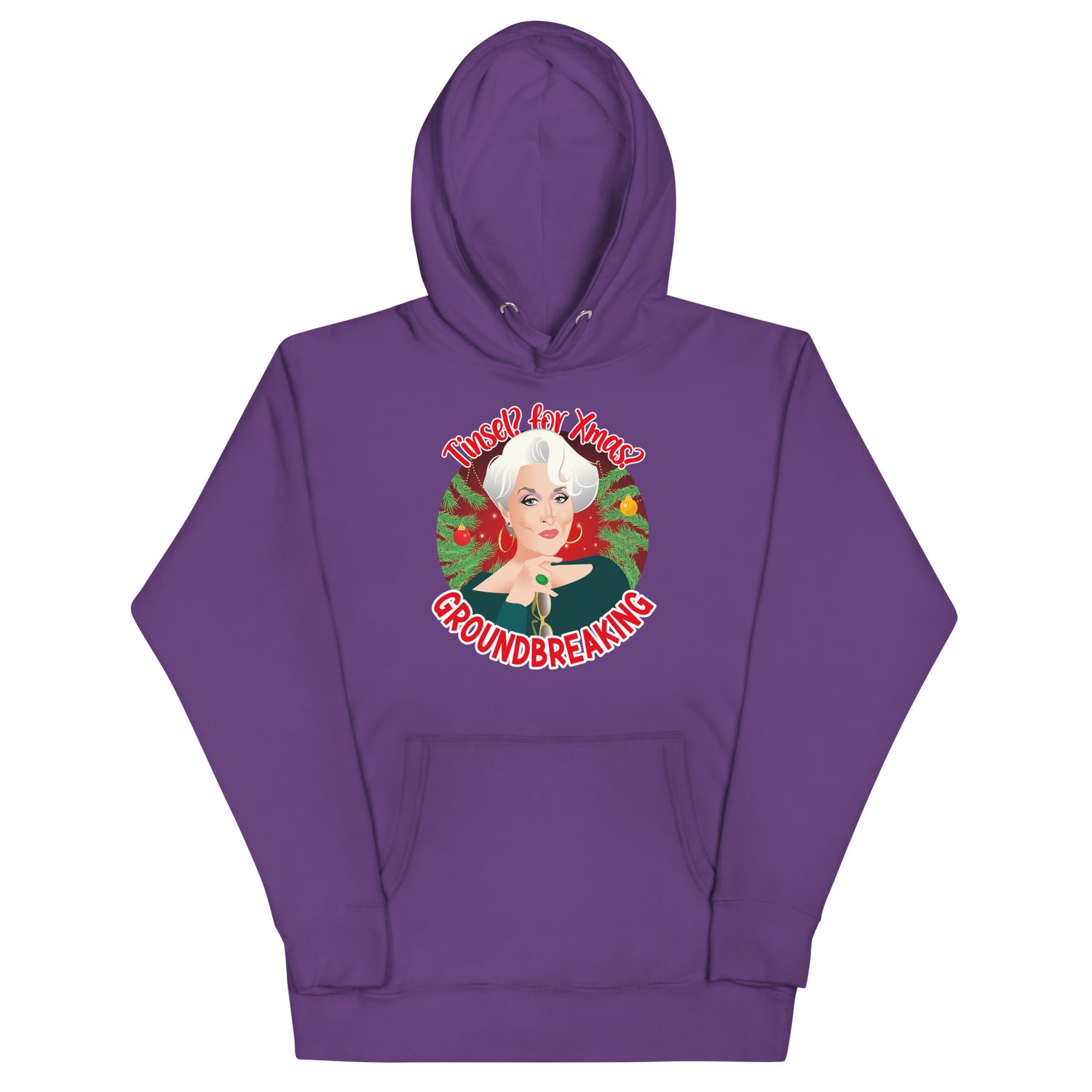 Tinsel for Xmas? Groundbreaking (Hoodie)-Hoodie-Swish Embassy