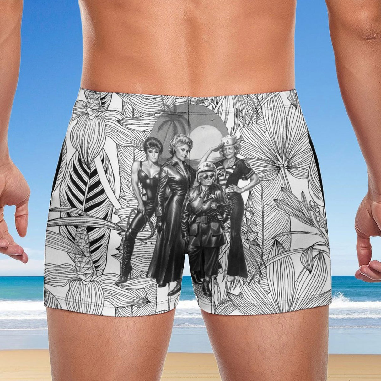 Tom of Shady Pines (Square Cut Trunks)-Square Cut Trunks-Swish Embassy