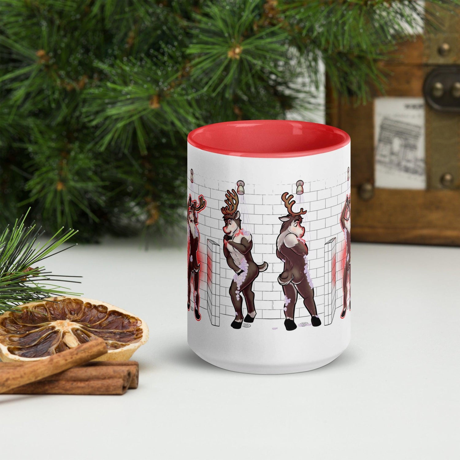 Very Shiny (Christmas Mugs)-Mugs-Swish Embassy