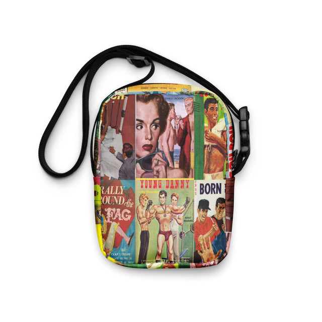 Vintage Gay Pulp (Crossbody Bag)-Crossbody Bag-Swish Embassy