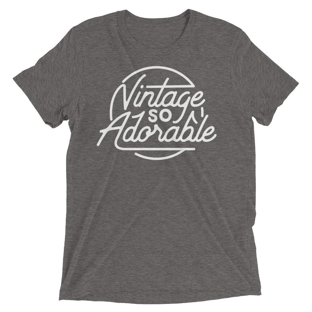 Vintage So Adorable (Triblend)-Triblend T-Shirt-Swish Embassy