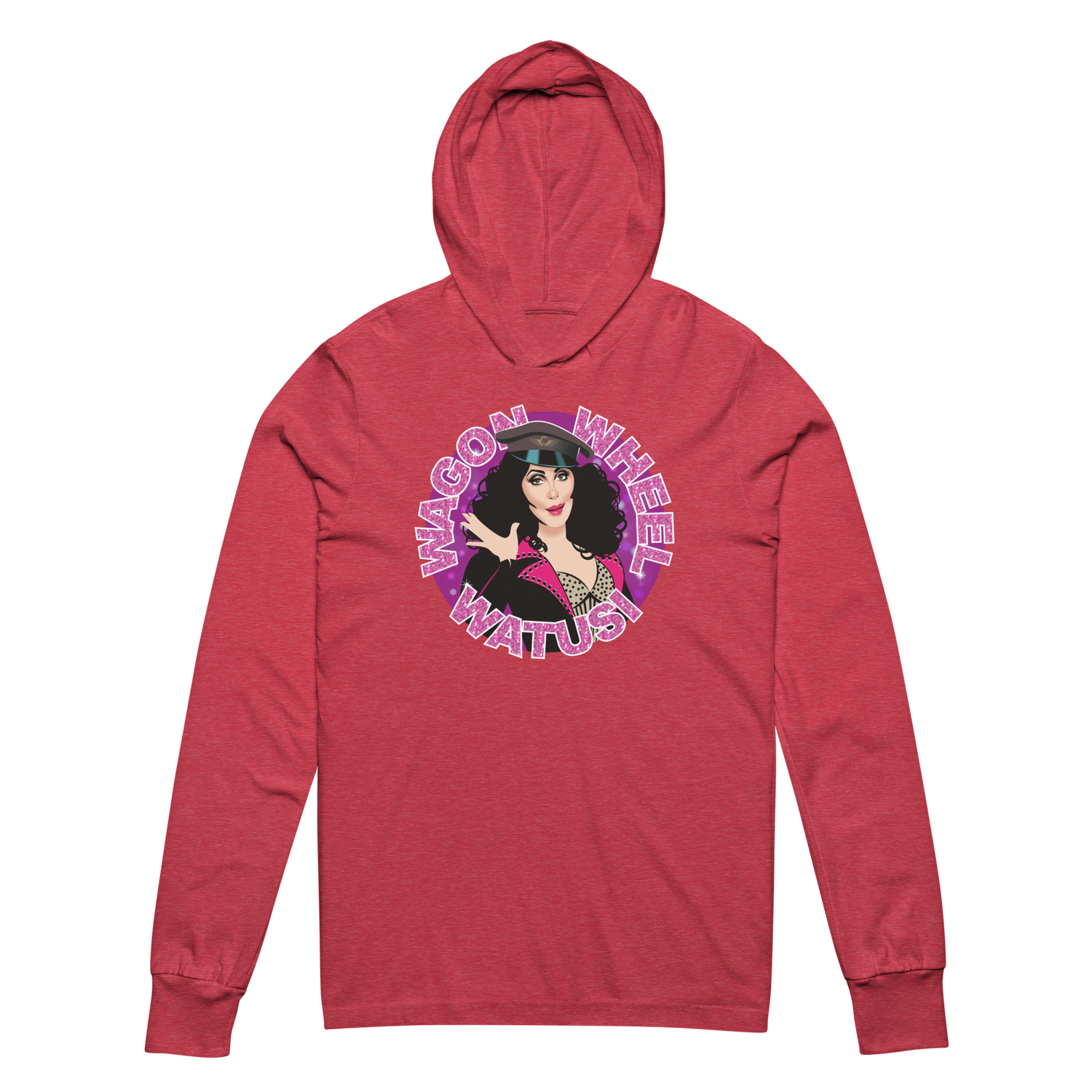 Wagon Wheel Watusi (Hooded T-Shirt)-Swish Embassy