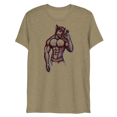 Wolfie (Triblend)-Triblend T-Shirt-Swish Embassy