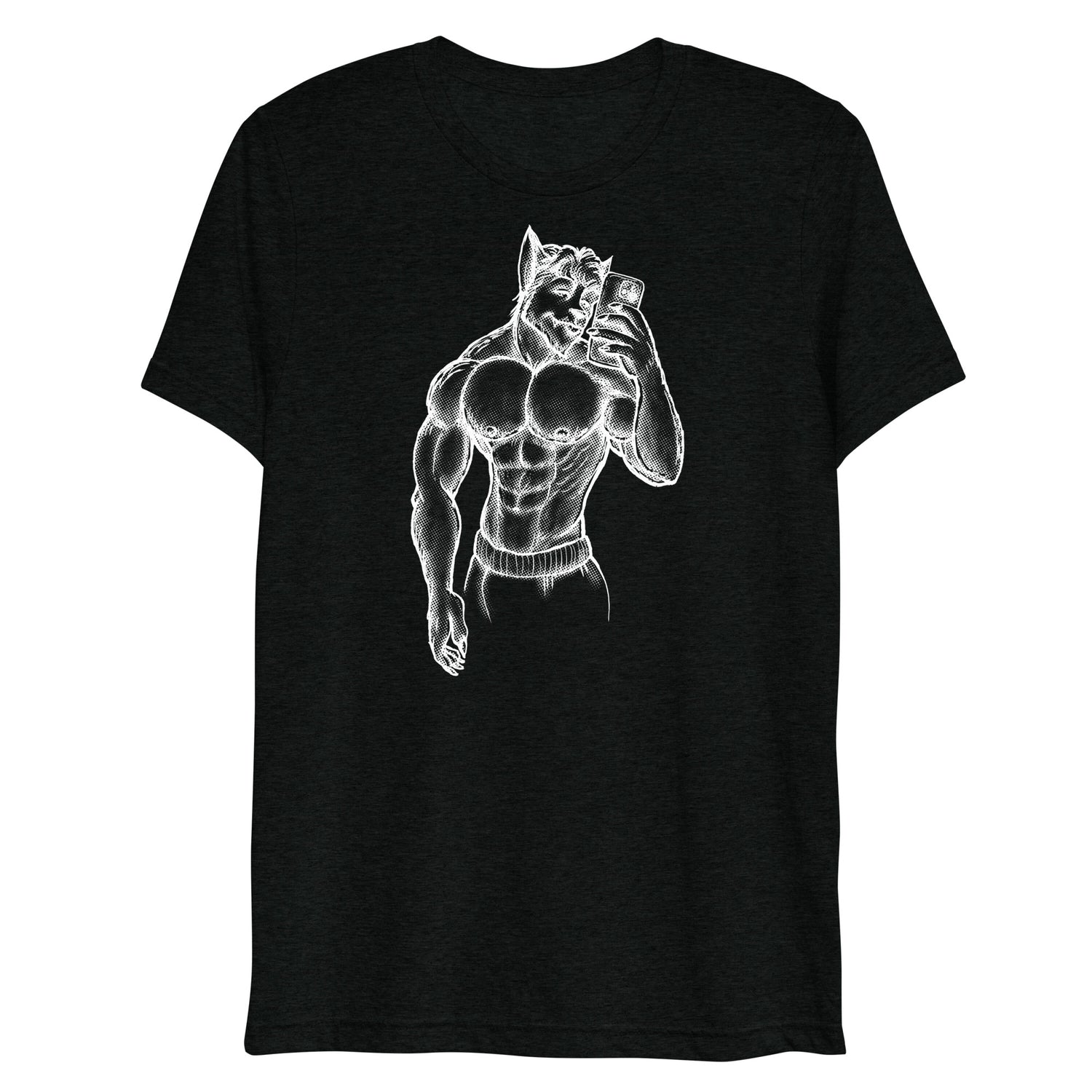 Wolfie (Triblend)-Triblend T-Shirt-Swish Embassy