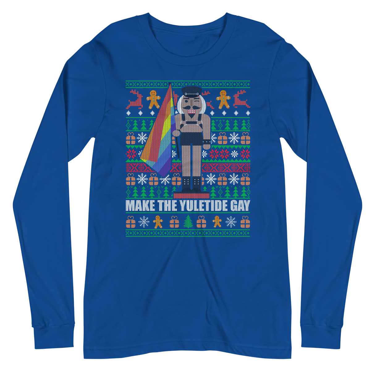 Yuletide Gay (Ugly Christmas)-T-Shirts-Swish Embassy