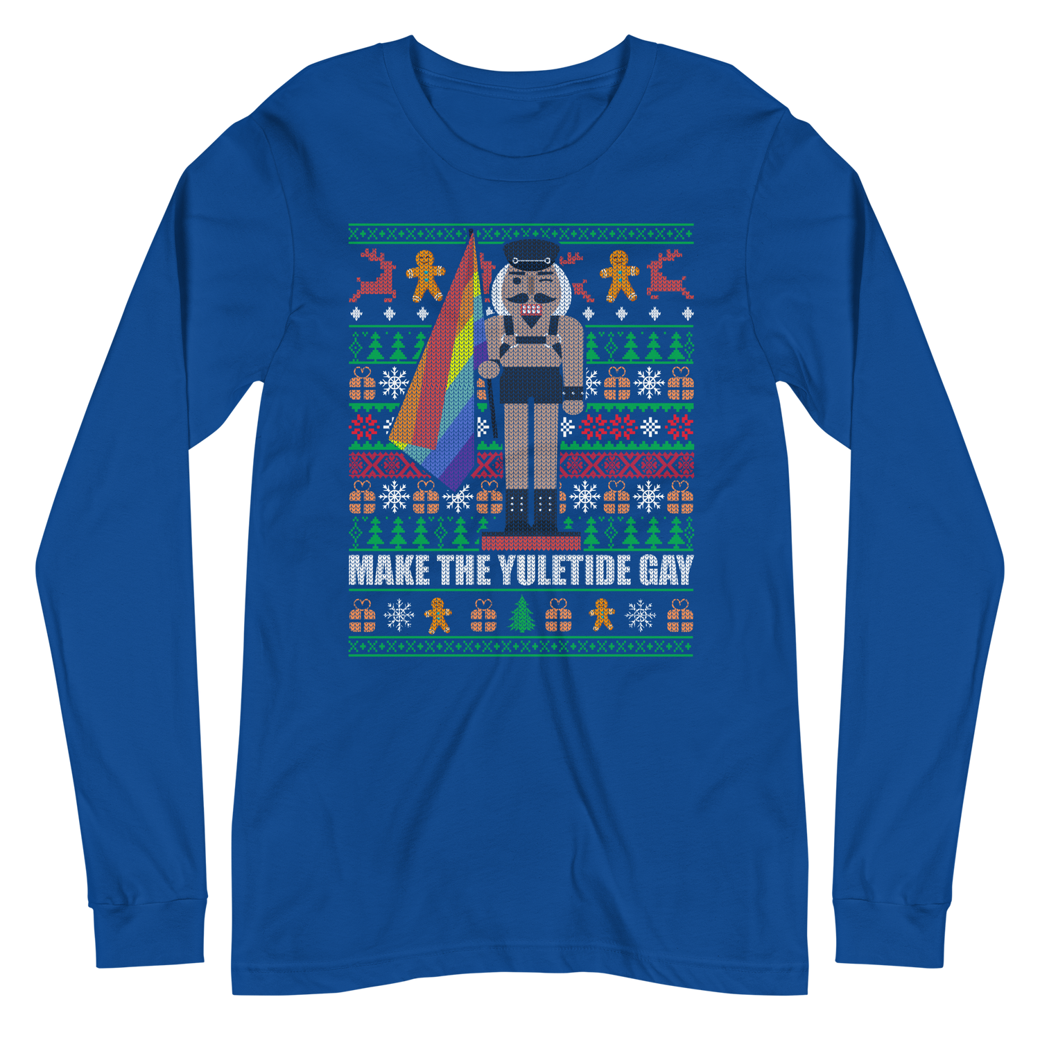 Yuletide Gay (Ugly Christmas)-T-Shirts-Swish Embassy