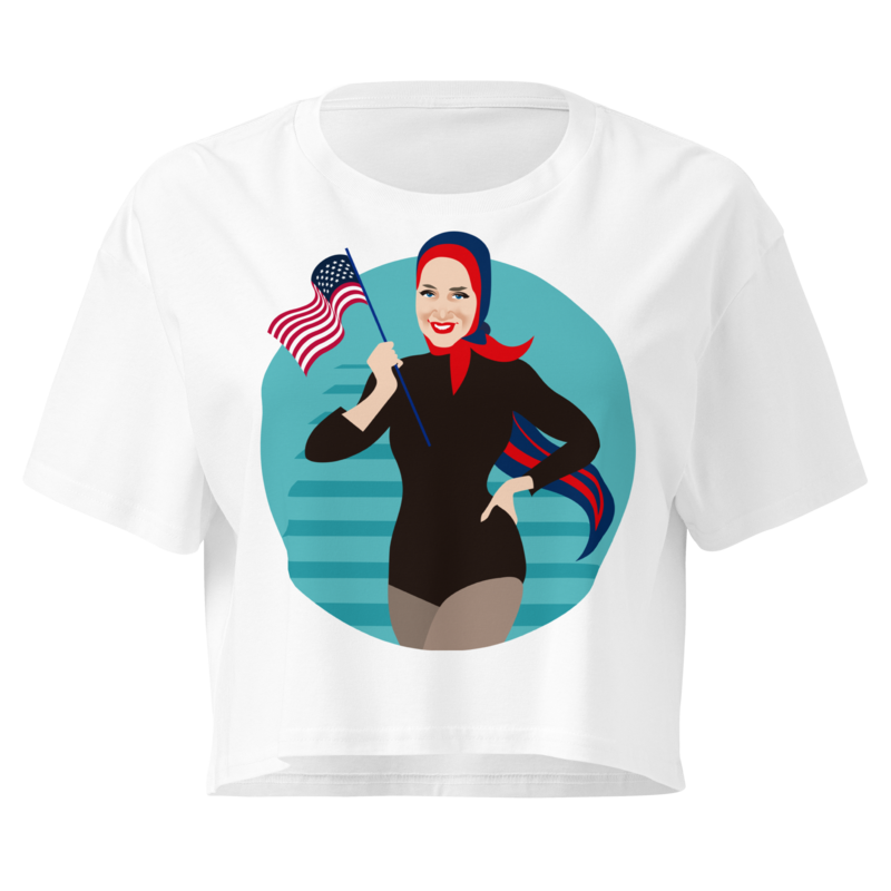 Staunch (Crop Top) - White